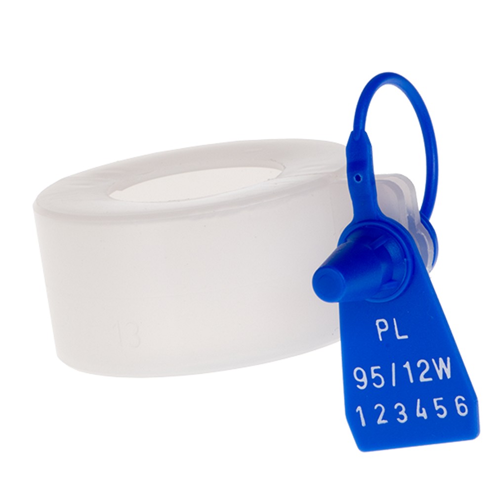 PL95/12W egy ponton záródó műanyag záróbetétes plomba - Image 2